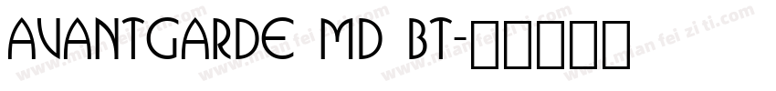 avantgarde md bt字体转换